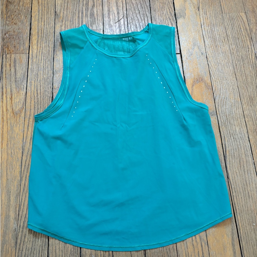 Lululemon Sculpt Cropped Tank Top, Pleated